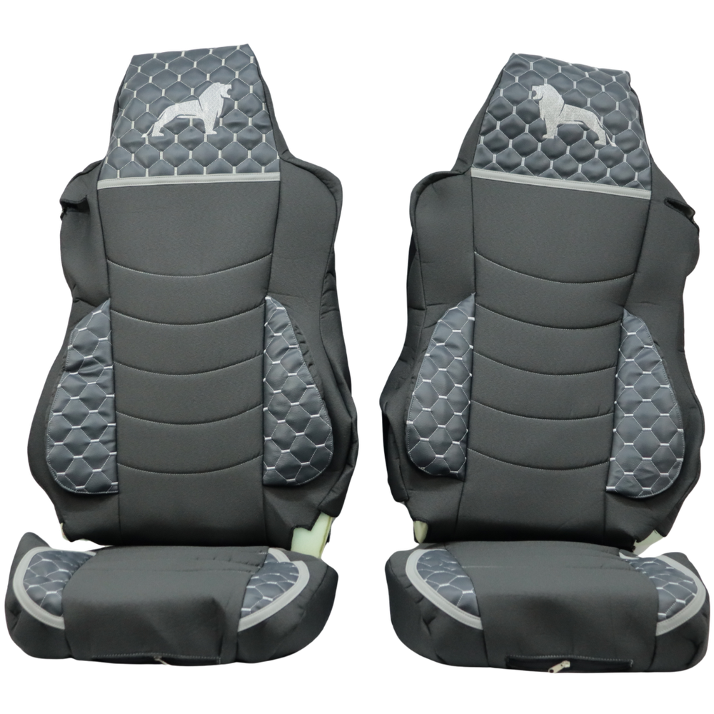 Чохол на сидіння KILIFI MAN TGX,TGA,TGL,TGM,TGS; (2005-2020) 2 ременя сірий Чохол на сидіння KILIFI MAN TGX,TGA,TGL,TGM,TGS; (2005-2020) 2 ременя сірий