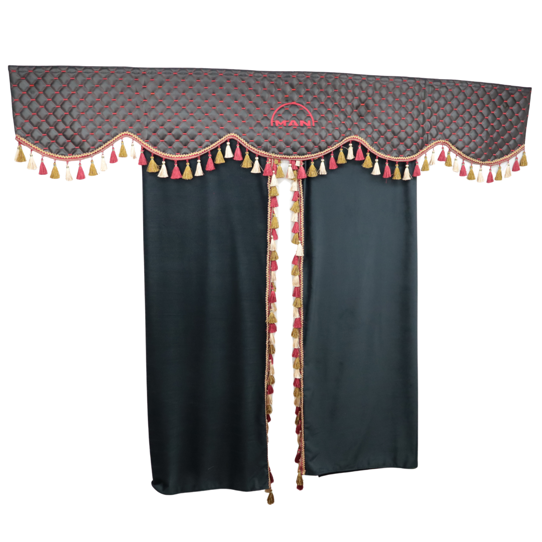 Шторка Екошкіра Pergam MAN спальника чорна Шторка Екошкіра Pergam MAN спальника чорна