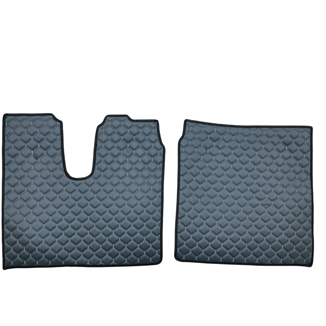 Килимок Екошкіра MAN TGX 2017-2020; 1ящ.,АКПП, сірий,АСП