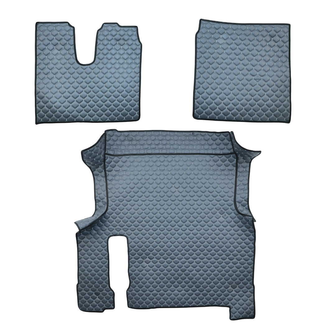 Килимок Екошкіра MAN TGX 2017-2020; 1ящ.,АКПП, сірий,АСП