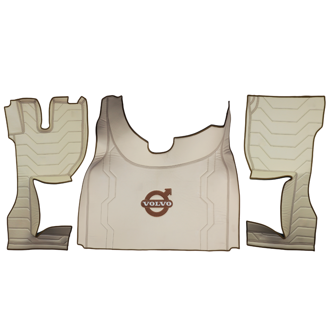 Коврик 3D Экокожа Volvo FH Euro 6 с 2014;АКПП бежевый, Коврик 3D Экокожа Volvo FH Euro 6 с 2014;АКПП бежевый,