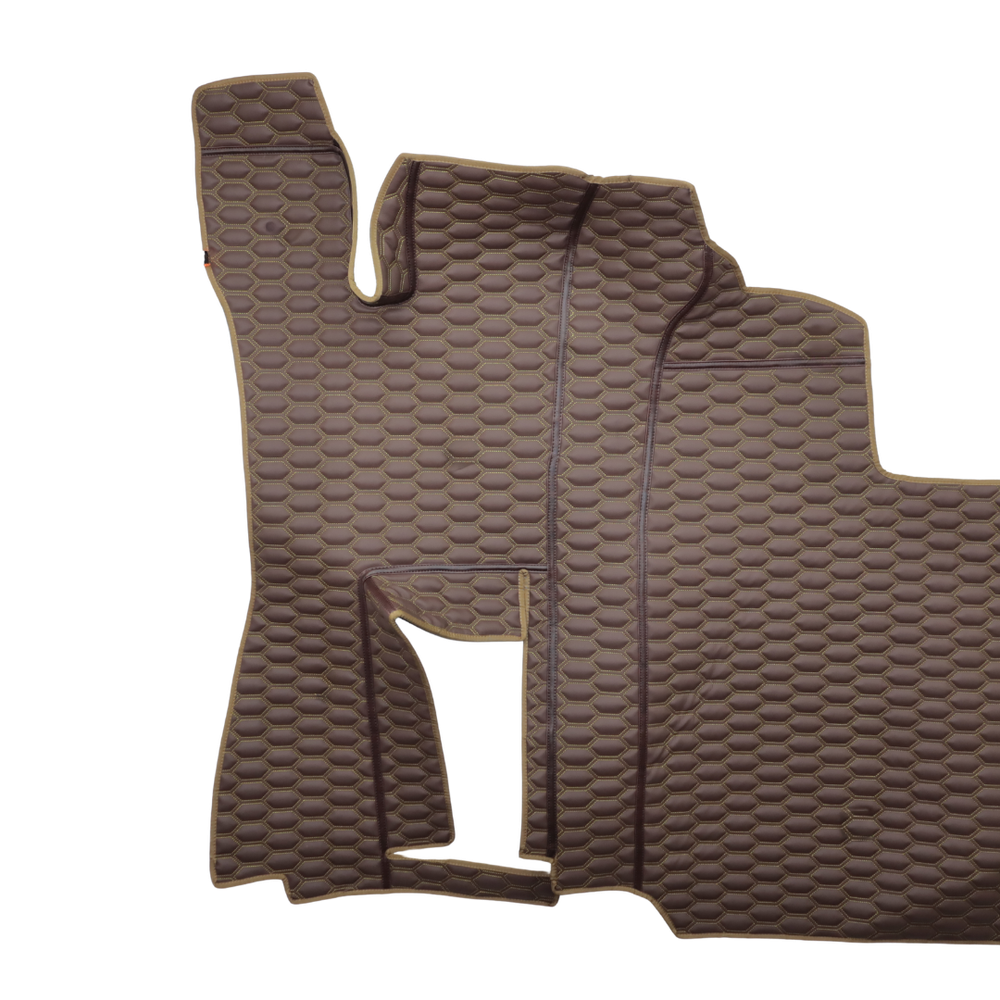 Коврик 3D Экокожа SCANIA R 2014-2016; АКПП, коричневый, Коврик 3D Экокожа SCANIA R 2014-2016; АКПП, коричневый,