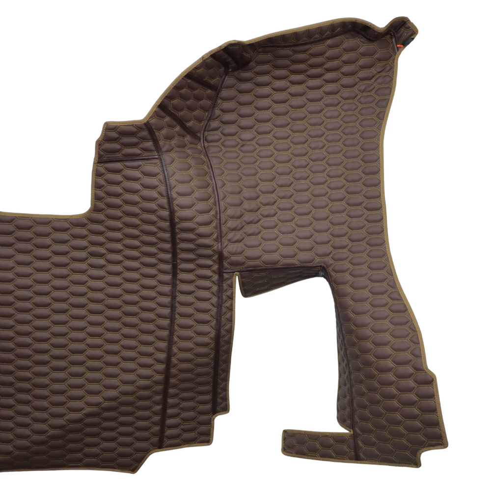 Коврик 3D Экокожа SCANIA R 2014-2016; АКПП, коричневый, Коврик 3D Экокожа SCANIA R 2014-2016; АКПП, коричневый,