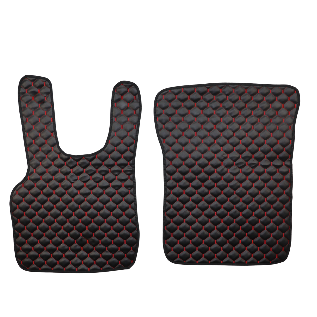 Коврик Экокожа DAF CF85 2000-2013; АКПП, черный, Коврик Экокожа DAF CF85 2000-2013; АКПП, черный,