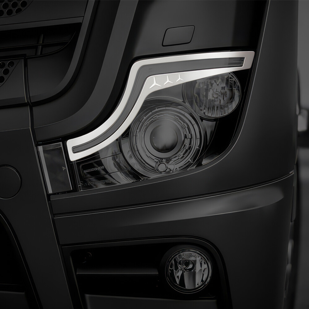 Реснички на фары MERCEDES ACTROS MP4\MP5 Реснички на фары MERCEDES ACTROS MP4\MP5