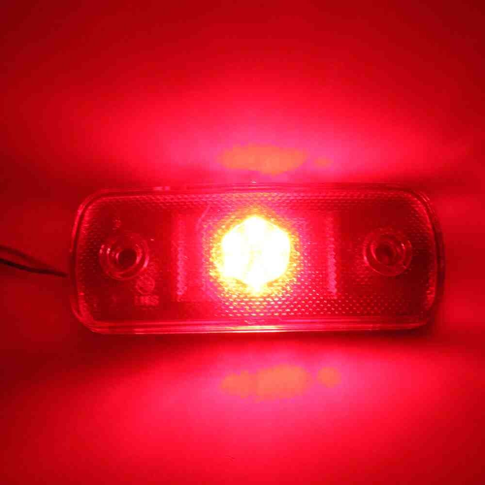 Фонарь габаритный LED 6 красный 12-24V