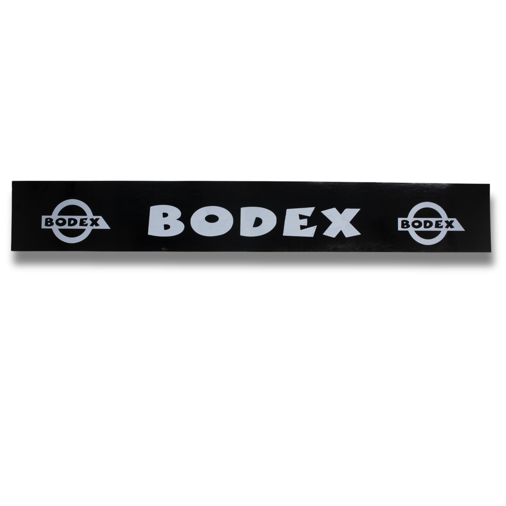 Брызговик с накаткой "метла" BODEX черный