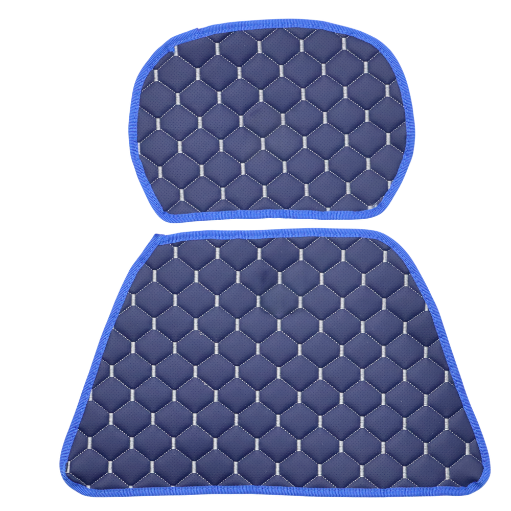 Коврик Экокожа DAF XF105 2005-2013; АКПП, синий перфорация, АСП Коврик Экокожа DAF XF105 2005-2013; АКПП, синий перфорация, АСП