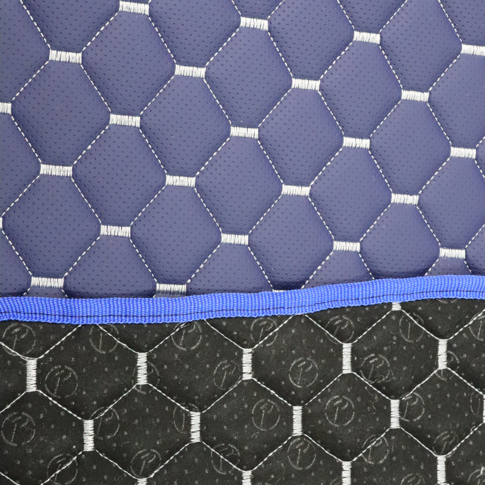 Коврик Экокожа DAF XF105 2005-2013; АКПП, синий перфорация, АСП Коврик Экокожа DAF XF105 2005-2013; АКПП, синий перфорация, АСП