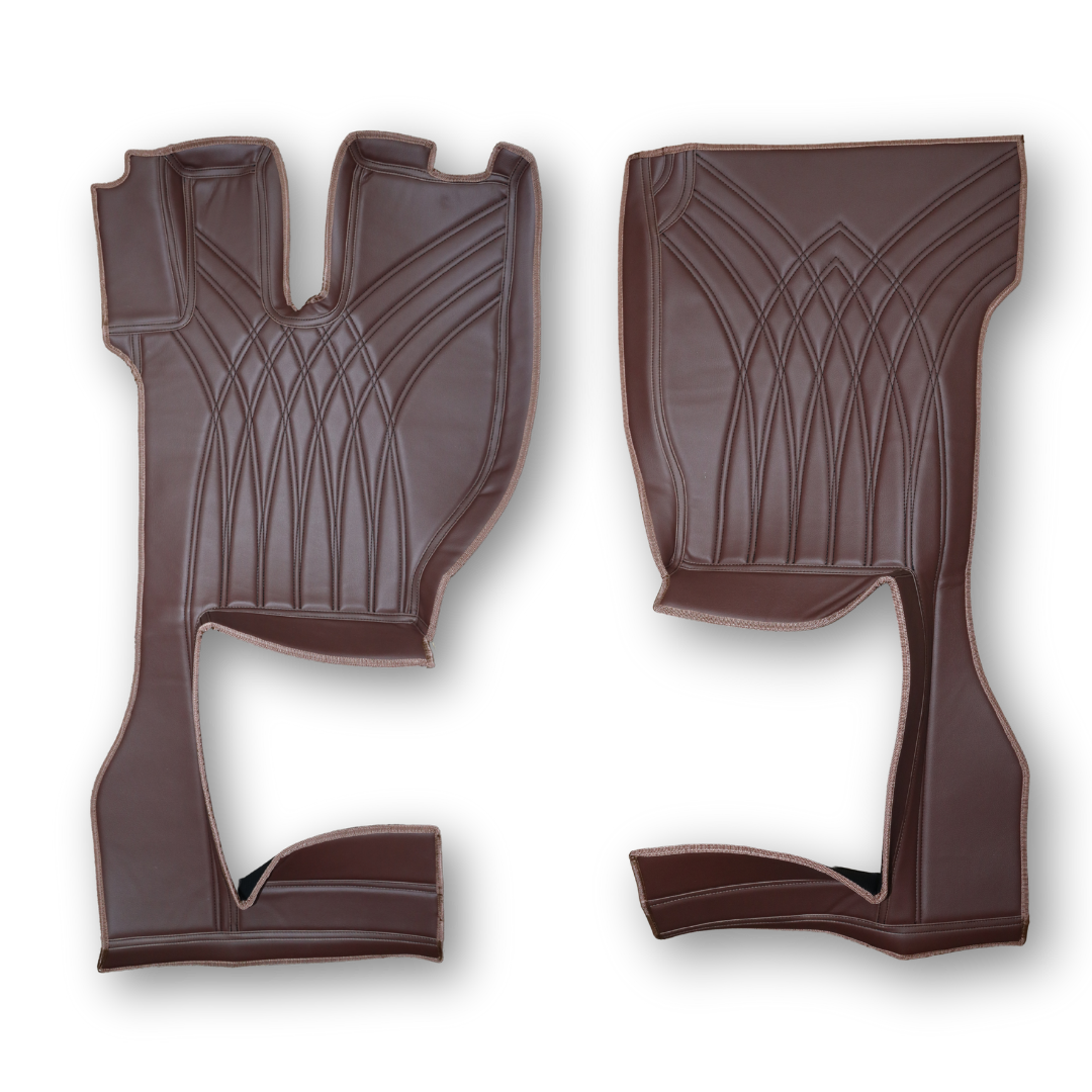 Килимок 3D Екошкіра Volvo FH Euro 6 з 2014; АКПП коричневий, Килимок 3D Екошкіра Volvo FH Euro 6 з 2014; АКПП коричневий,