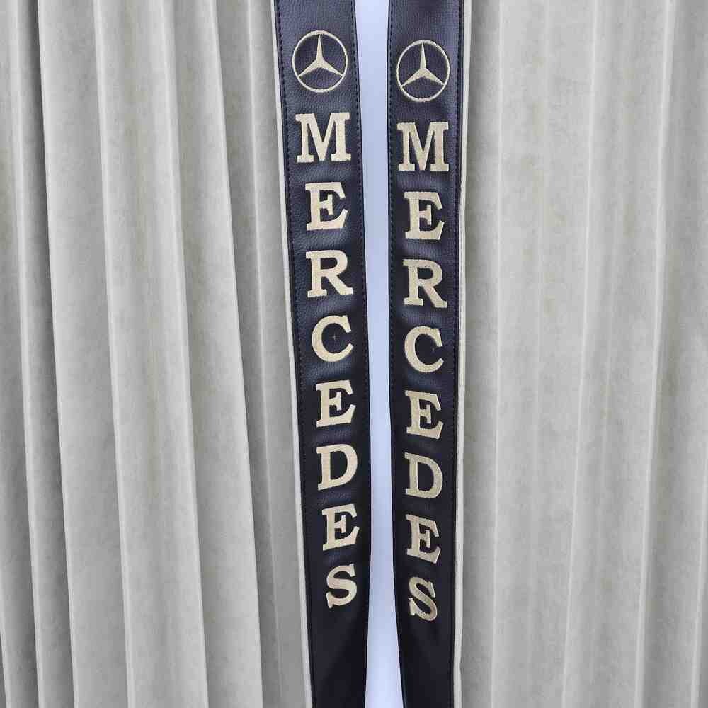 Шторы Рогожка "Bow Folds" MERCEDES ночные бежевые
