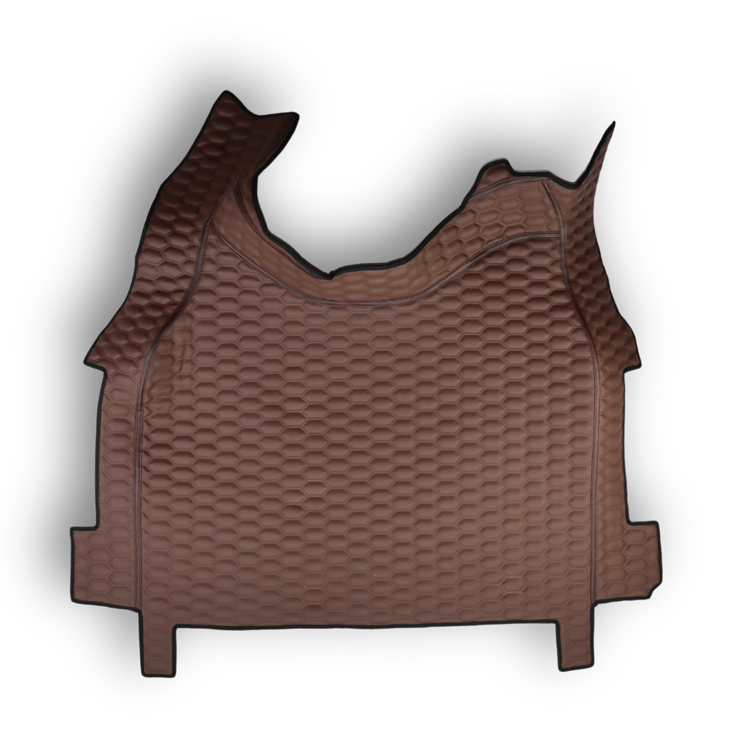 Коврик 3D Экокожа Volvo FH Euro 5; АКПП; коричневый Коврик 3D Экокожа Volvo FH Euro 5; АКПП; коричневый