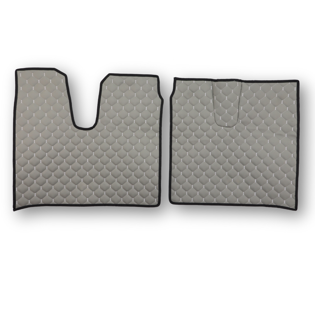 Килимок Екошкіра MAN TGX з 2021; 2ящ., АКПП, сірий, АСП