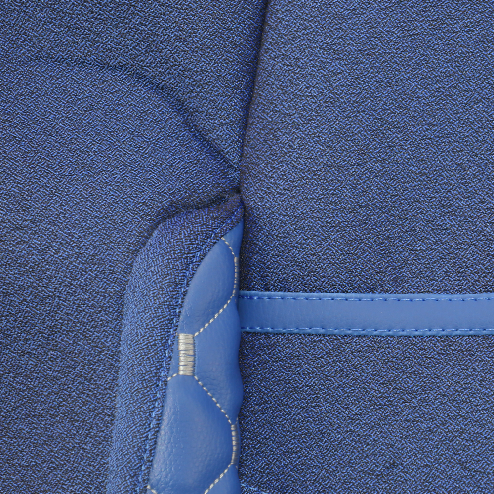 Чехол на сиденья KILIFI Renault Range T/T-Series (2014-...) вод.выдвижной подгол. - пасс. монолит, синий Чехол на сиденья KILIFI Renault Range T/T-Series (2014-...) вод.выдвижной подгол. - пасс. монолит, синий