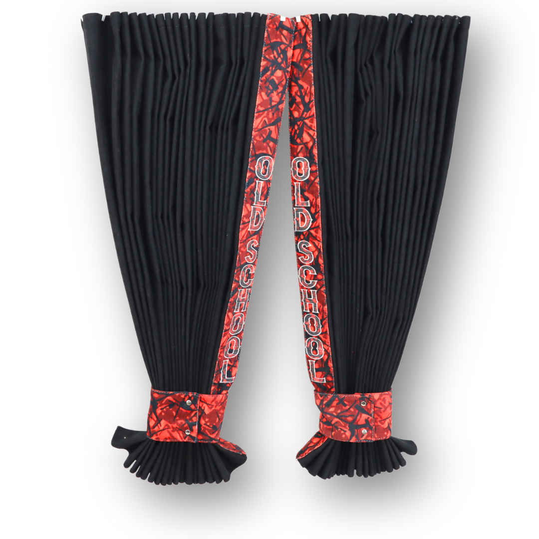 Шторы Рогожка "Bow Folds" OLD SCHOOL ночные черные 2х сторонние Шторы Рогожка "Bow Folds" OLD SCHOOL ночные черные 2х сторонние