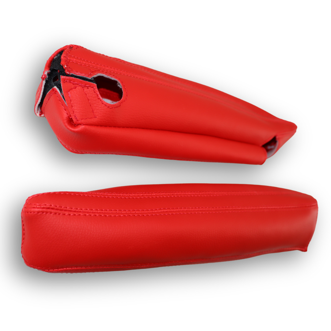 Підлокітник MAN TGX-2024 р. шкіра, червона (2 шт.)