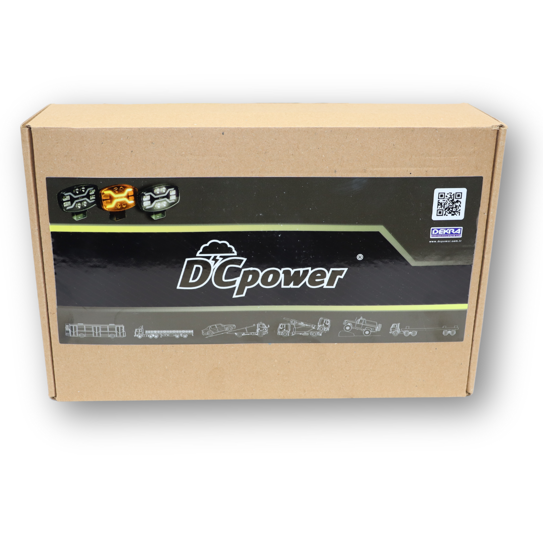 Фара DCPower LED 10-30 V (универсальная дальний свет овальная с функцией приветствия)