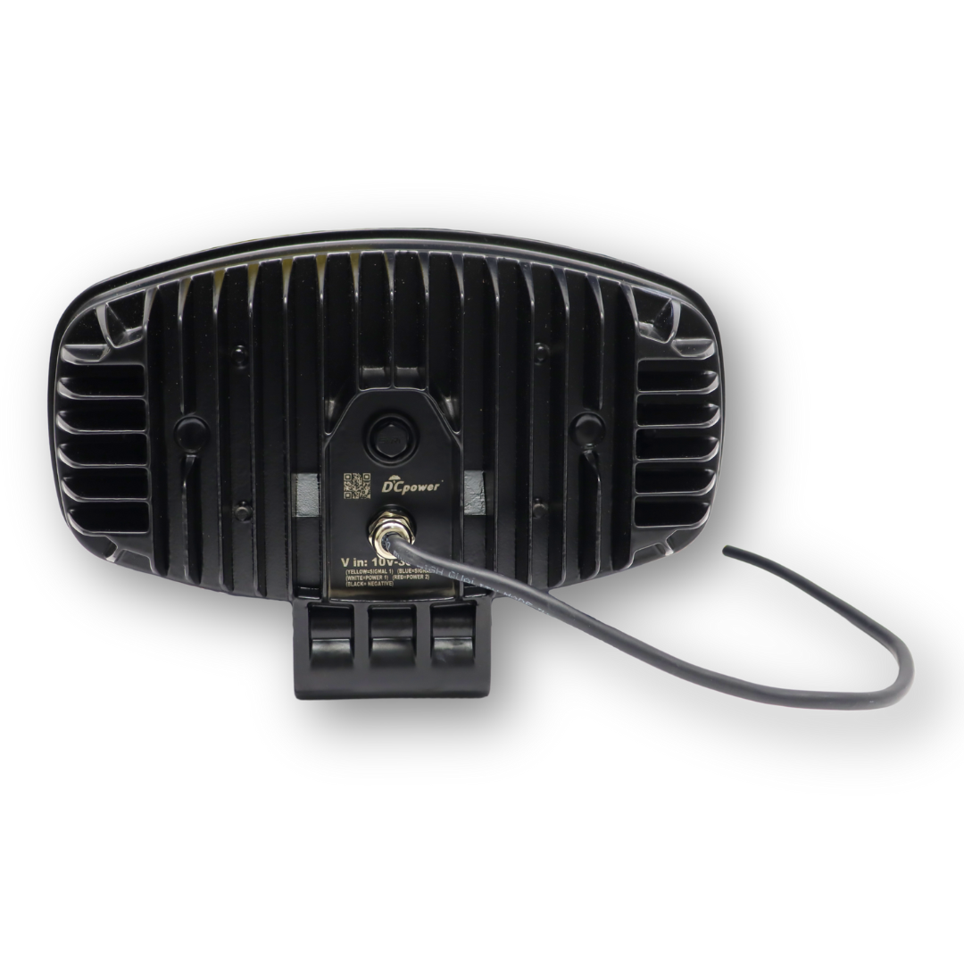 Фара DCPower LED 10-30 V (универсальная дальний свет овальная с функцией приветствия)