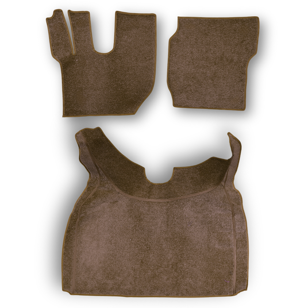 Коврик салона ковролин VOLVO EURO 6, коричневый