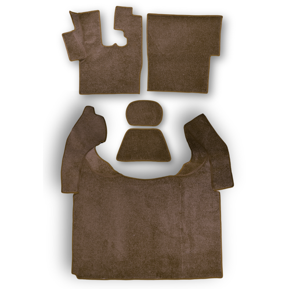 Килимок салону ковролін DAF XF 105, коричневий Килимок салону ковролін DAF XF 105, коричневий