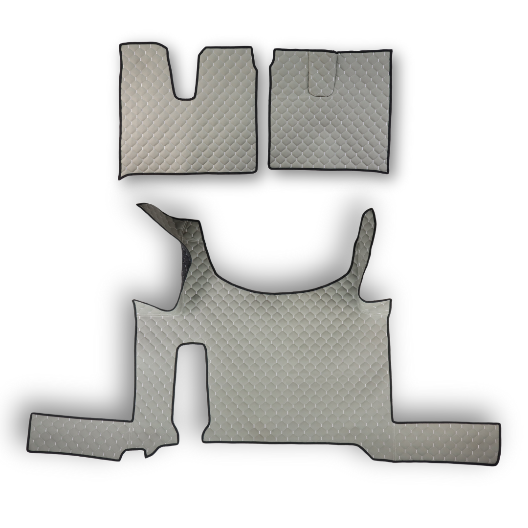 Килимок Екошкіра MAN TGX з 2021; 2ящ., МКПП, сірий, АСП Килимок Екошкіра MAN TGX з 2021; 2ящ., МКПП, сірий, АСП