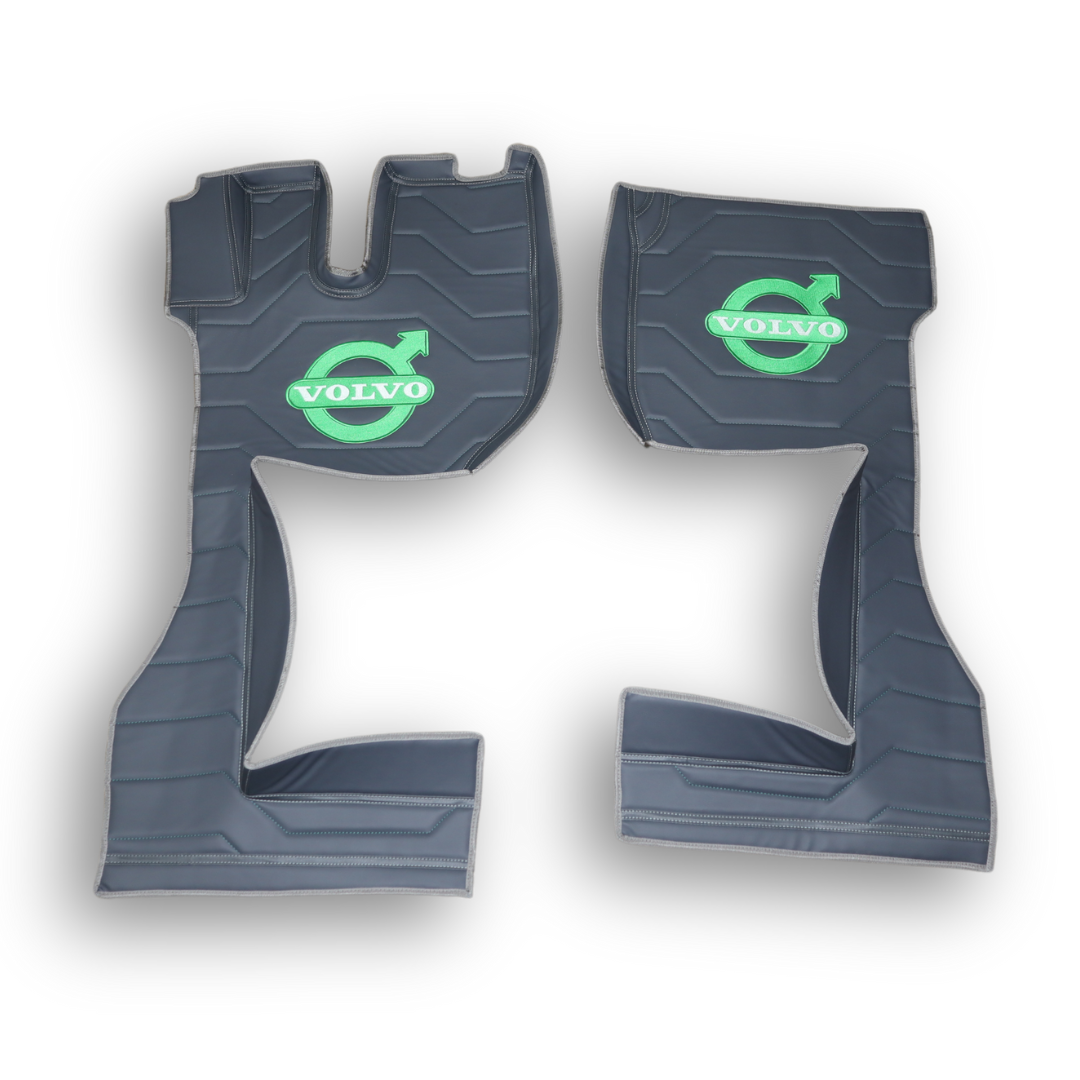 Килимок 3D Екошкіра Volvo FH Euro 6 з 2014; АКПП сірий Килимок 3D Екошкіра Volvo FH Euro 6 з 2014; АКПП сірий