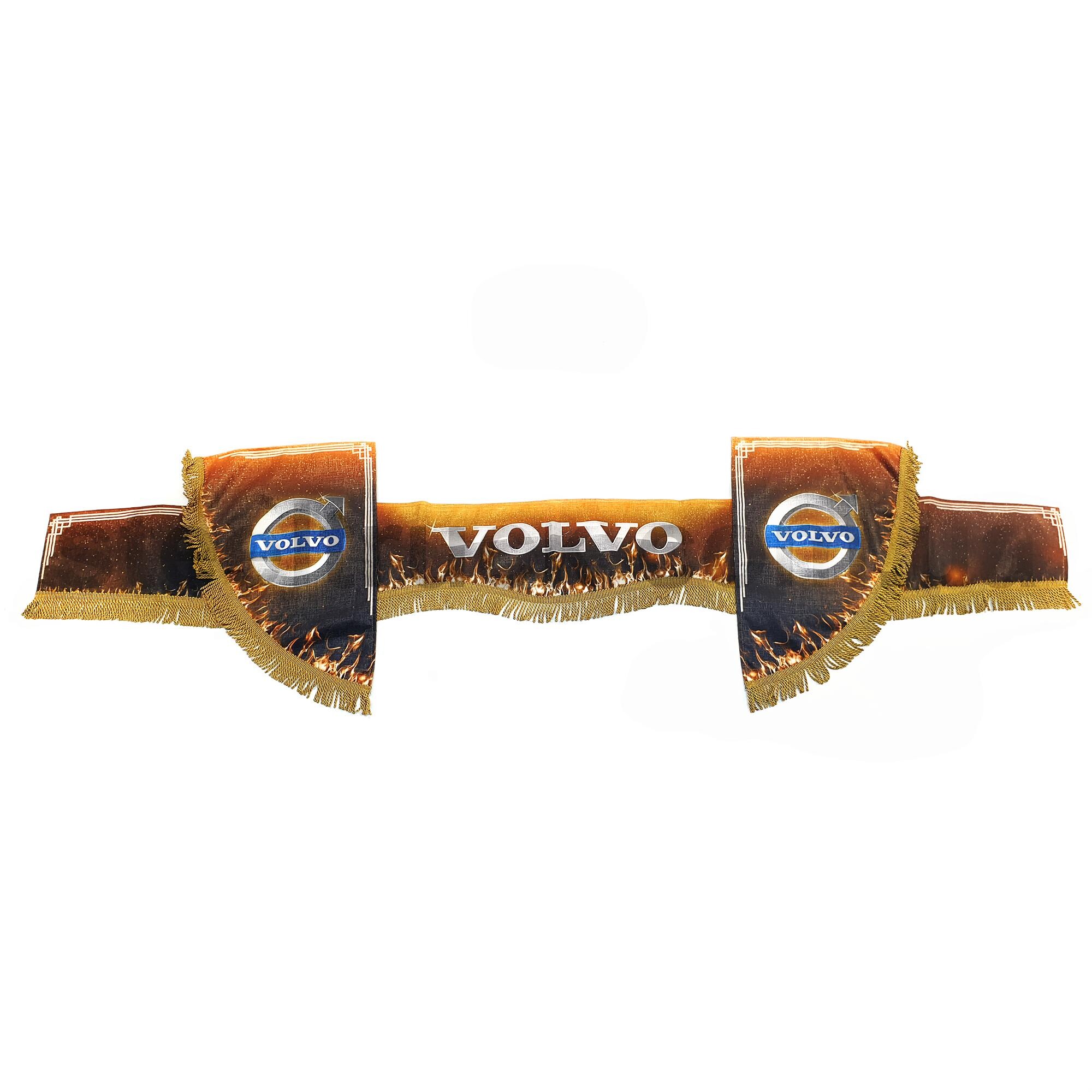 Шторка комп. VOLVO коричневый