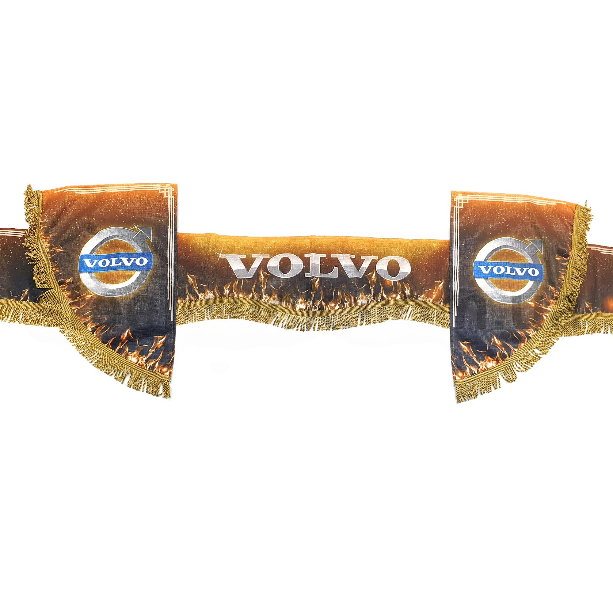 Шторка комп. VOLVO коричневый