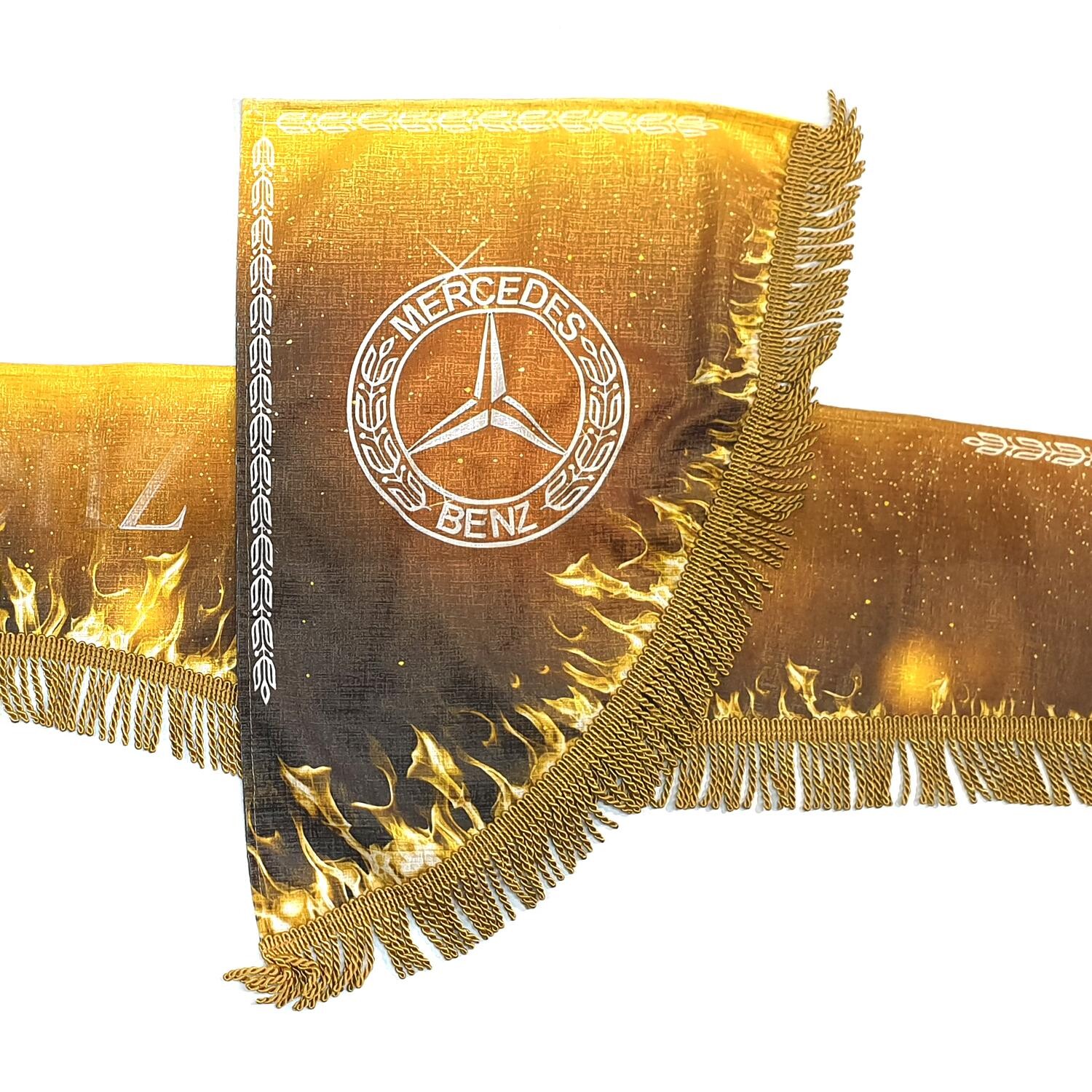 Шторка комп. MERCEDES золотой