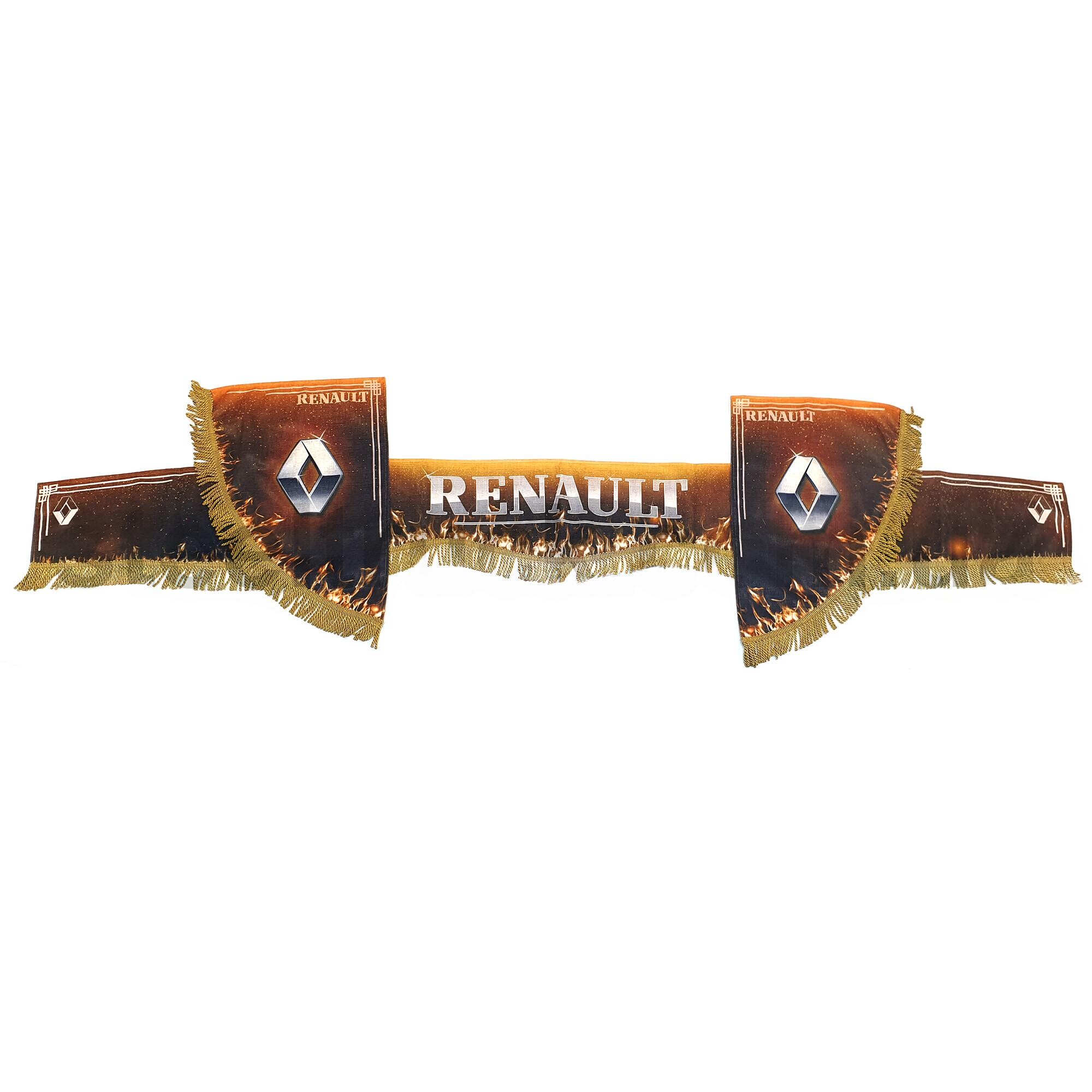 Шторка комп. RENAULT коричневый