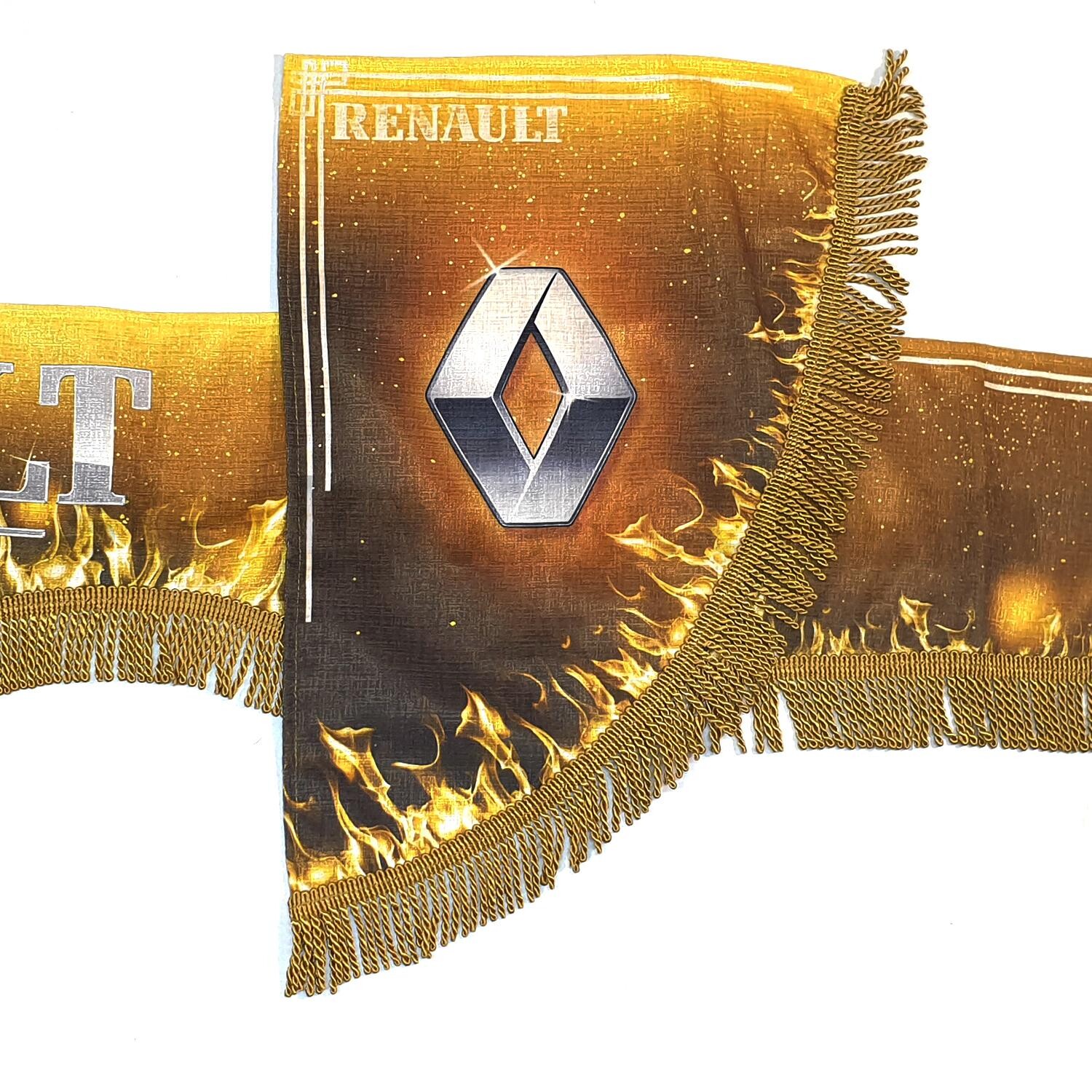 Шторка комп. RENAULT золотой