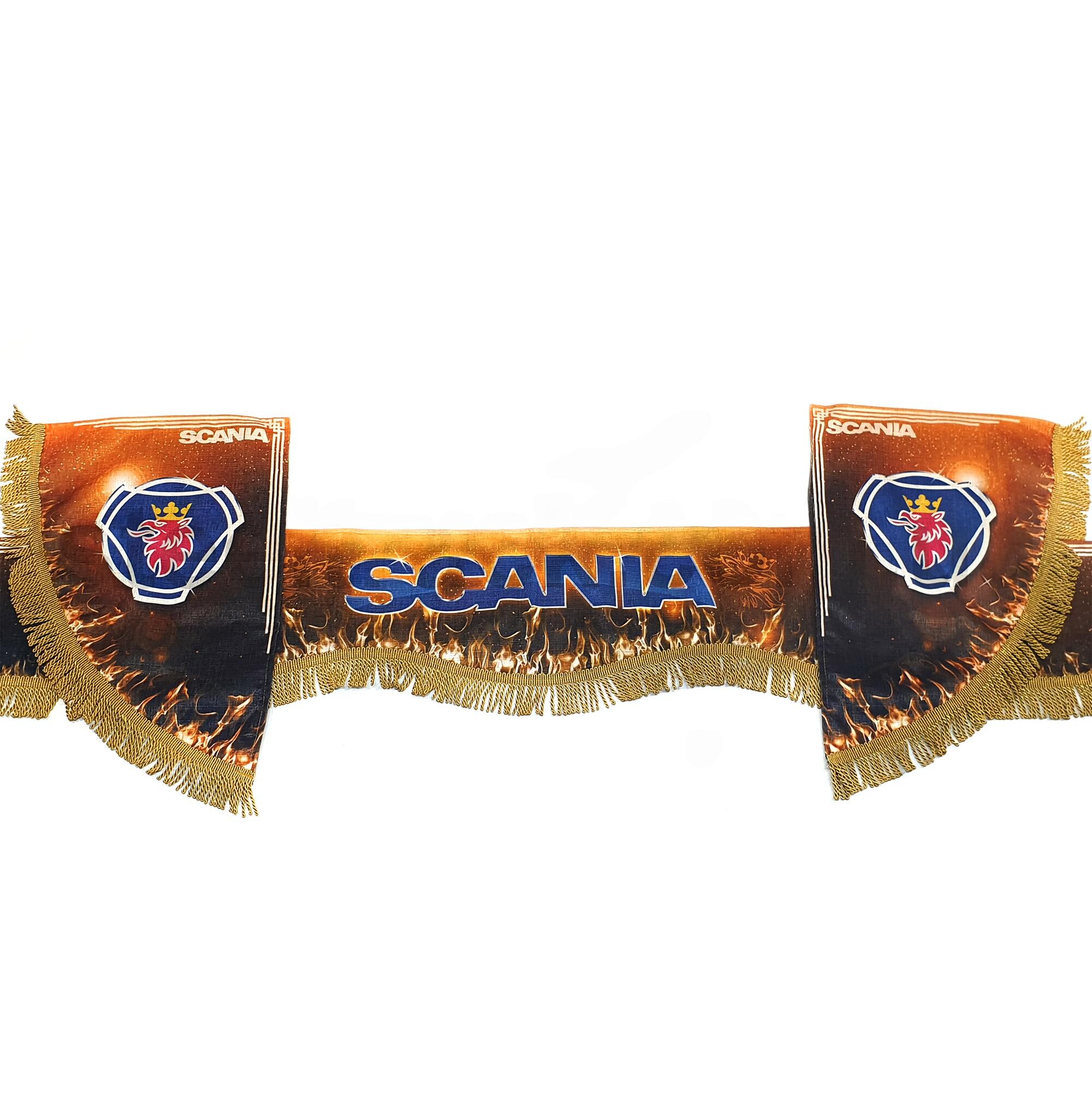 Шторка комп. SCANIA коричневый