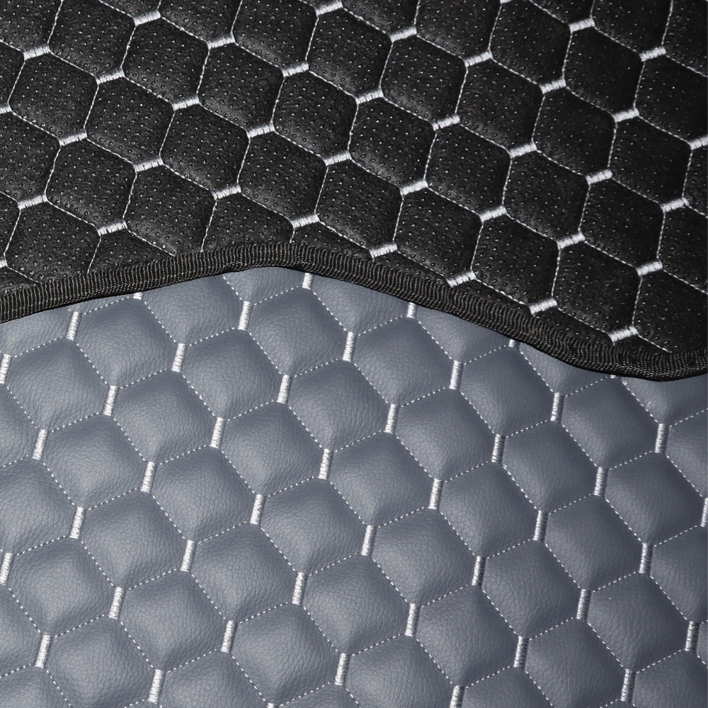 Коврик Экокожа RENAULT Premium 2006-2013; АКПП, МКПП, серый с вышивкой, АСП Коврик Экокожа RENAULT Premium 2006-2013; АКПП, МКПП, серый с вышивкой, АСП