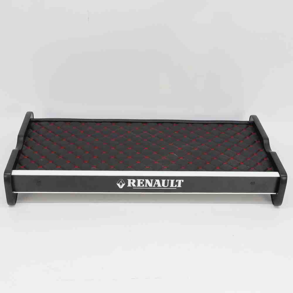Полка кабины RENAULT Magnum(2001-2013)  (пассажирская)черная\ST- Экокожа стёжка\