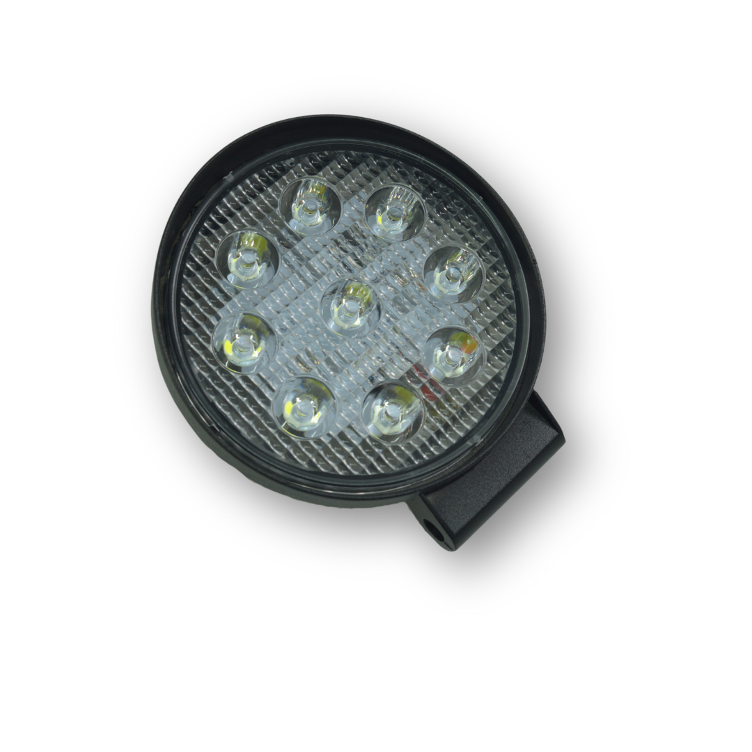 Фара дополнительная LED  (9 диодов 21W) \круглая\.