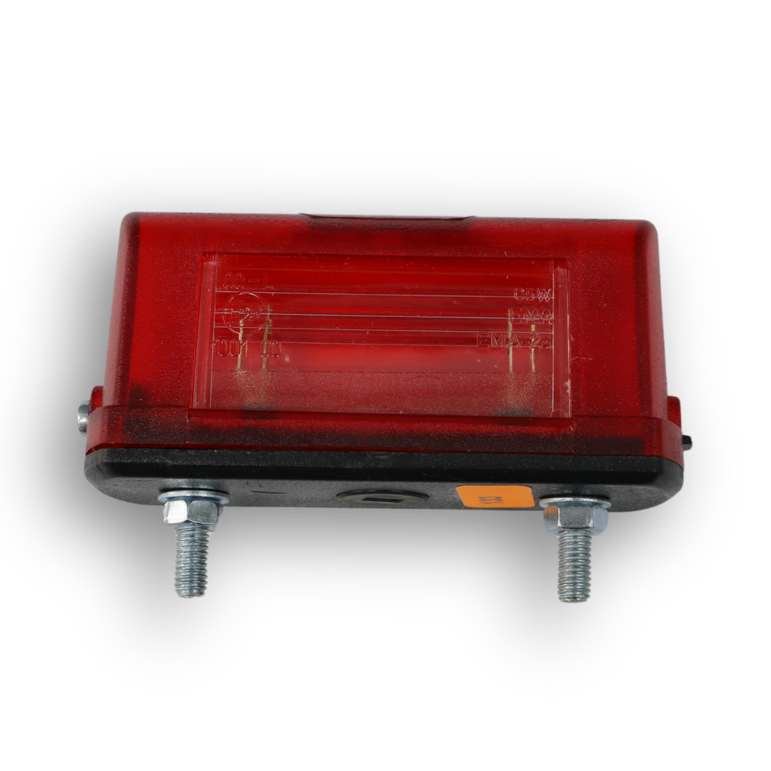 Подсветка номера красная 85X30, лампочка AC (HORPOL) Подсветка номера красная 85X30, лампочка AC (HORPOL)