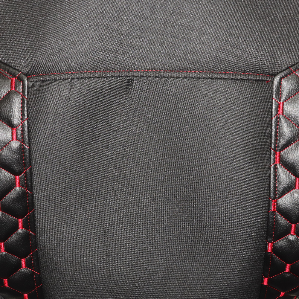 Чехол на сиденья Экокожа MAN TGX,TGX,TGA,TGL,TGM,TGS; (2017) 2 ременя, черный