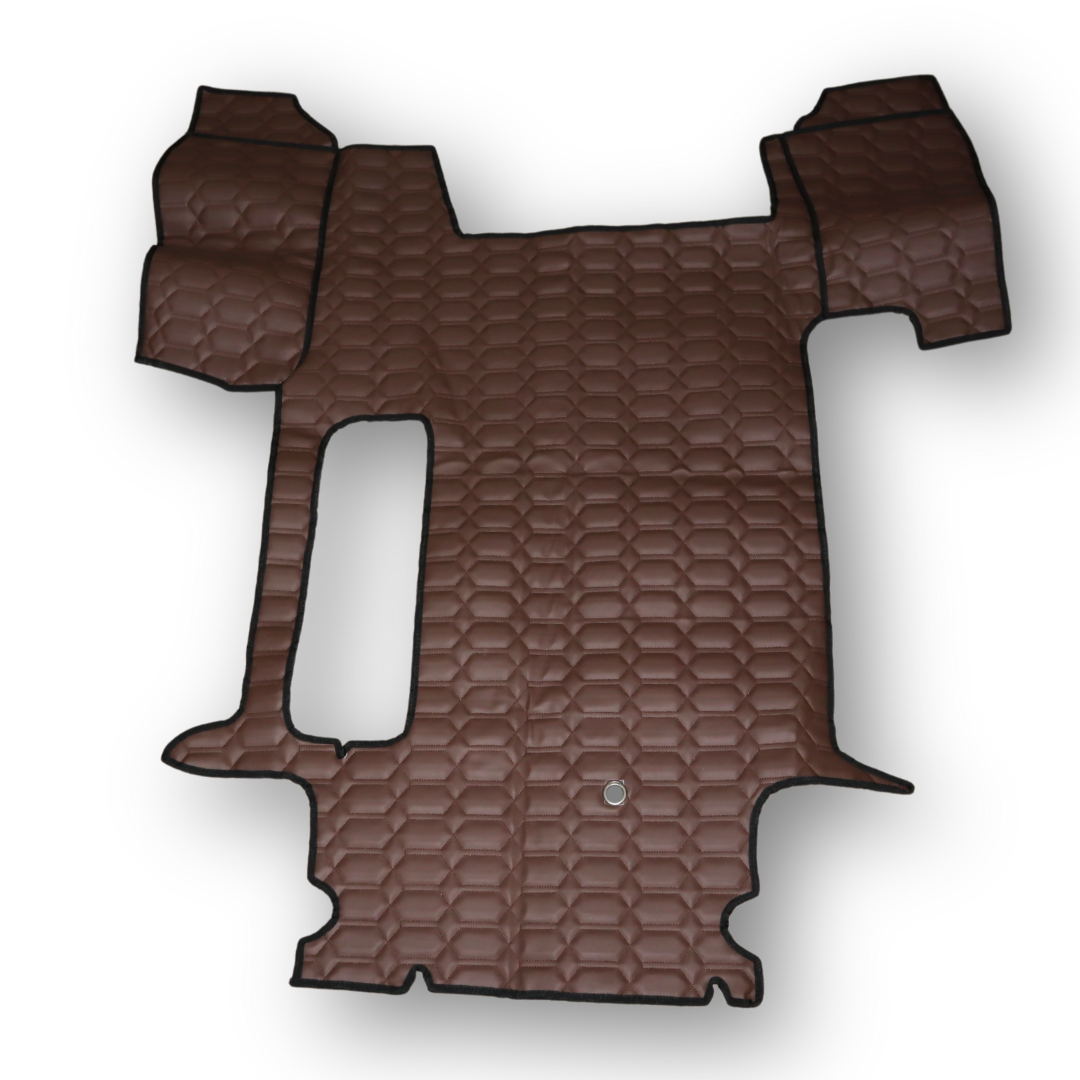 Килимок Екошкіра MAN TGS 2007-2020; 2 ящ, АКПП, коричневий Килимок Екошкіра MAN TGS 2007-2020; 2 ящ, АКПП, коричневий