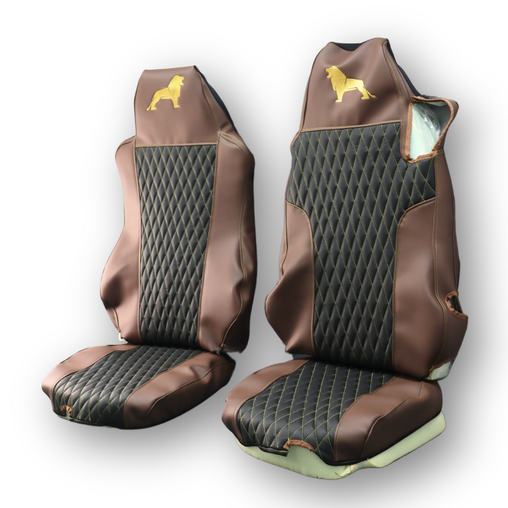 Чохол на сидіння KAR Шкіра+стібка MAN TGX,TGA,TGL,TGM,TGS; (2005-2020) 1 ремінь водій (перфорована шкіра чорна - боки коричнева) Чохол на сидіння KAR Шкіра+стібка MAN TGX,TGA,TGL,TGM,TGS; (2005-2020) 1 ремінь водій (перфорована шкіра чорна - боки коричнева)