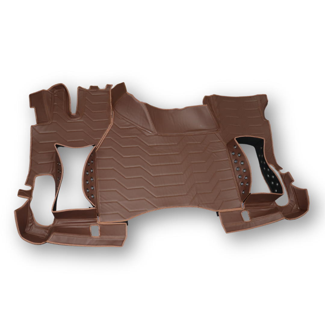 Коврик 3D Экокожа RENAULT T с 2014; АКПП, ровный пол, коричневый Коврик 3D Экокожа RENAULT T с 2014; АКПП, ровный пол, коричневый