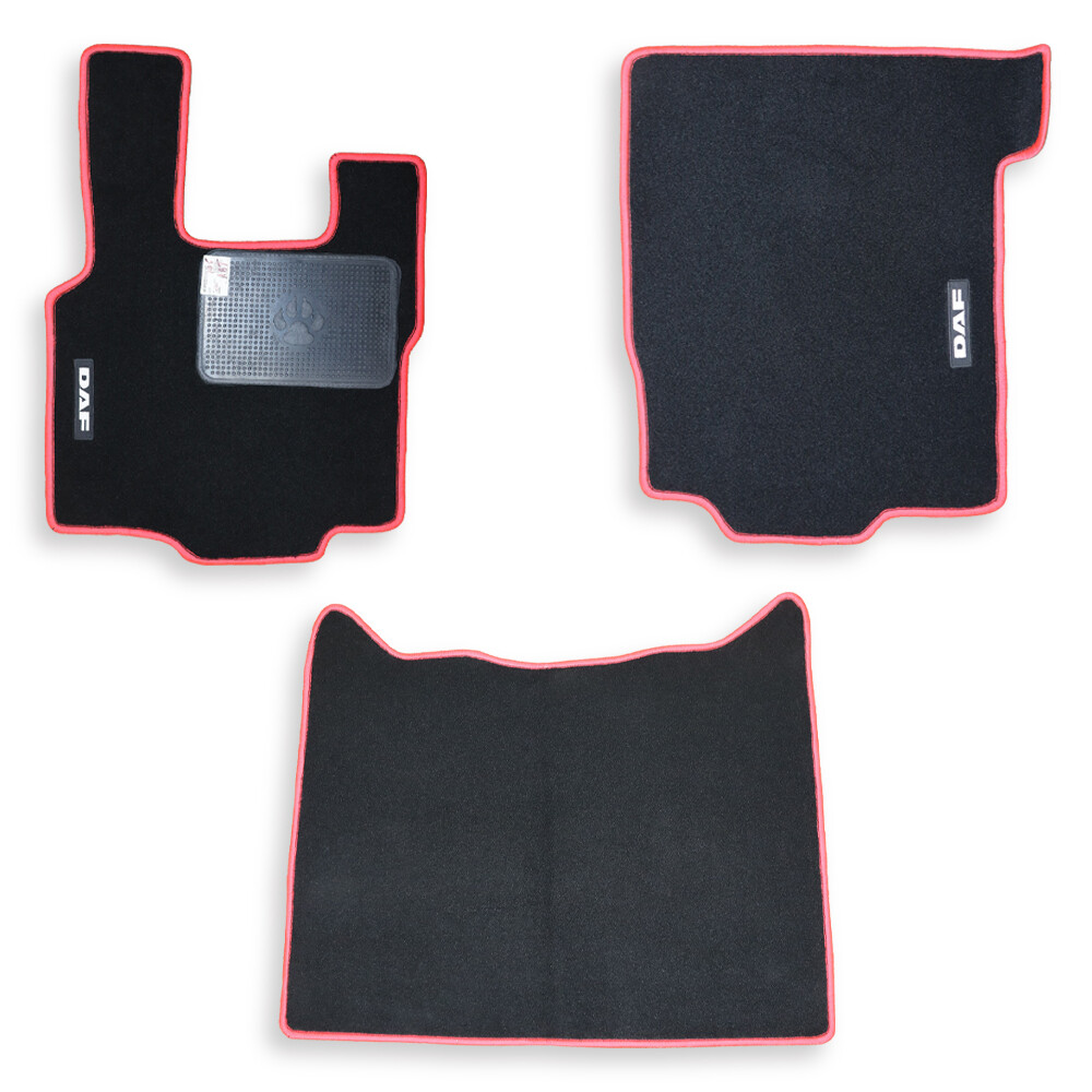 Килимок салону ковролін DAF XF 105, чорний Килимок салону ковролін DAF XF 105, чорний