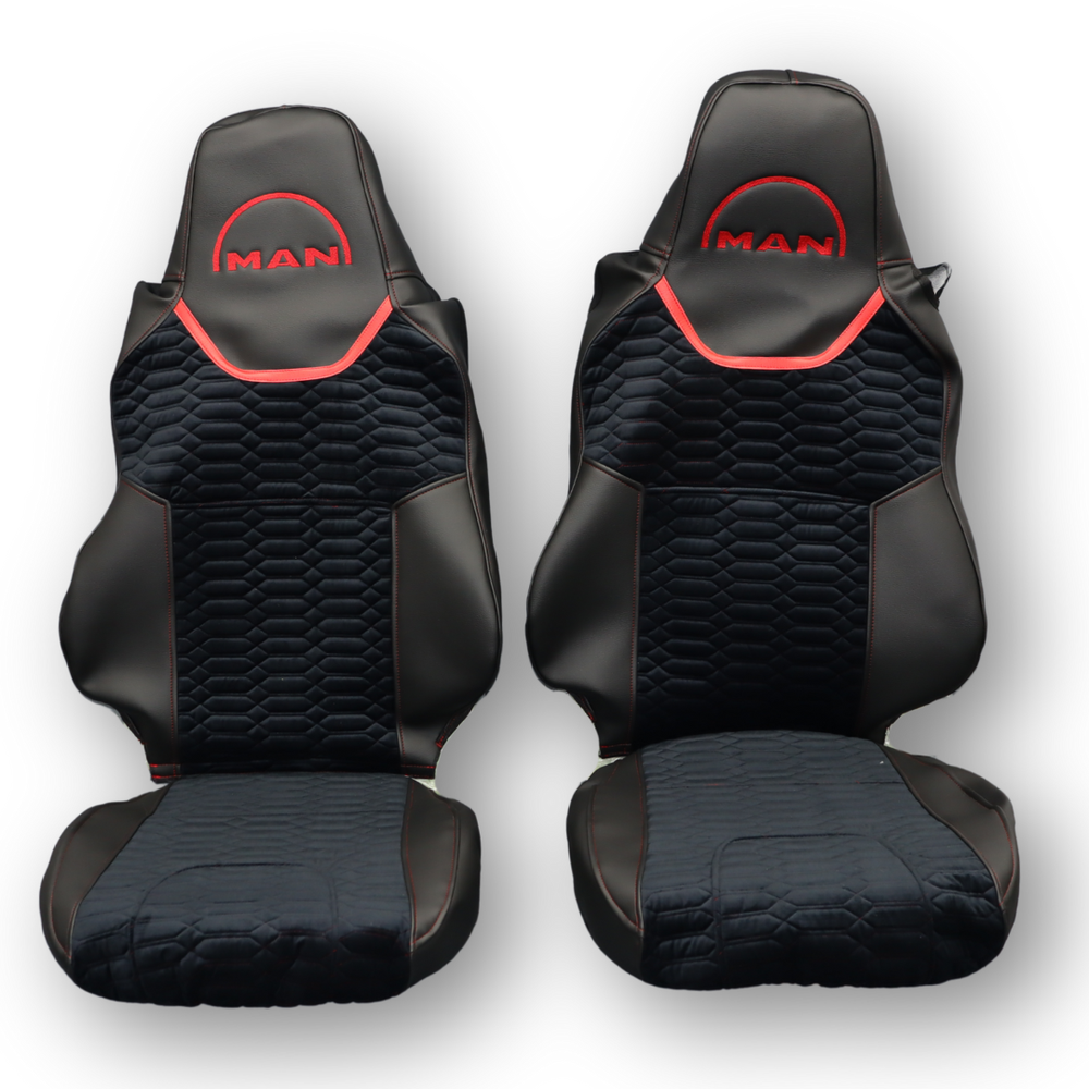 Чехол на сиденья KADIFE Велюр+Экокожа MAN TGX,TGA,TGL,TGM,TGS; (2017) 1 ремень водитель черный велюр - черная кожа Чехол на сиденья KADIFE Велюр+Экокожа MAN TGX,TGA,TGL,TGM,TGS; (2017) 1 ремень водитель черный велюр - черная кожа