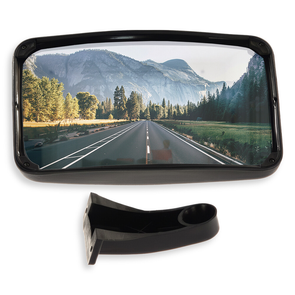 Зеркало бордюрное с подогревом 245*170mm правое (RYWAL) Зеркало бордюрное с подогревом 245*170mm правое (RYWAL)