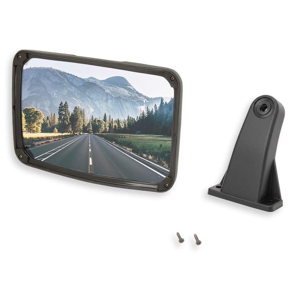 Зеркало бордюрное с подогревом 245*170mm правое (RYWAL) Зеркало бордюрное с подогревом 245*170mm правое (RYWAL)