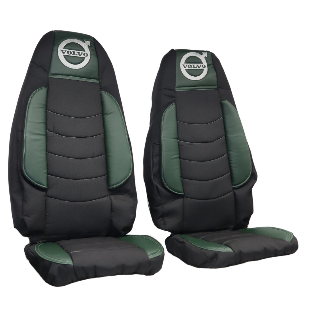 Чехол на сиденья KILIFI VOLVO FH FM (2002-2013) (1ремень); Зелёный Чехол на сиденья KILIFI VOLVO FH FM (2002-2013) (1ремень); Зелёный