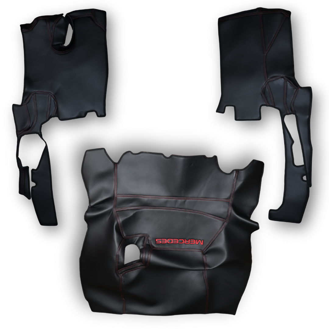 Килимок 3D Екошкіра MERCEDES AXOR ; 6л (висока шахта) чорний Килимок 3D Екошкіра MERCEDES AXOR ; 6л (висока шахта) чорний