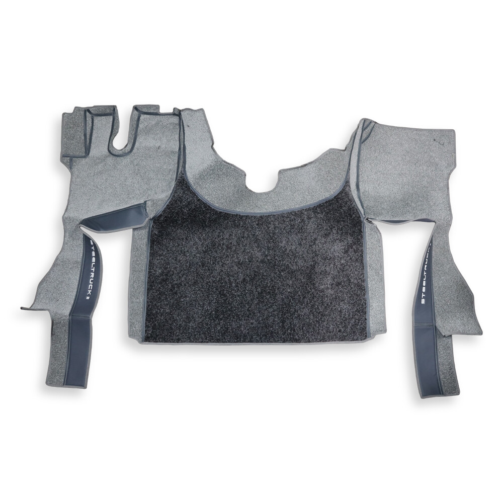 Килимок салону ковролін VOLVO EURO 6, сірий