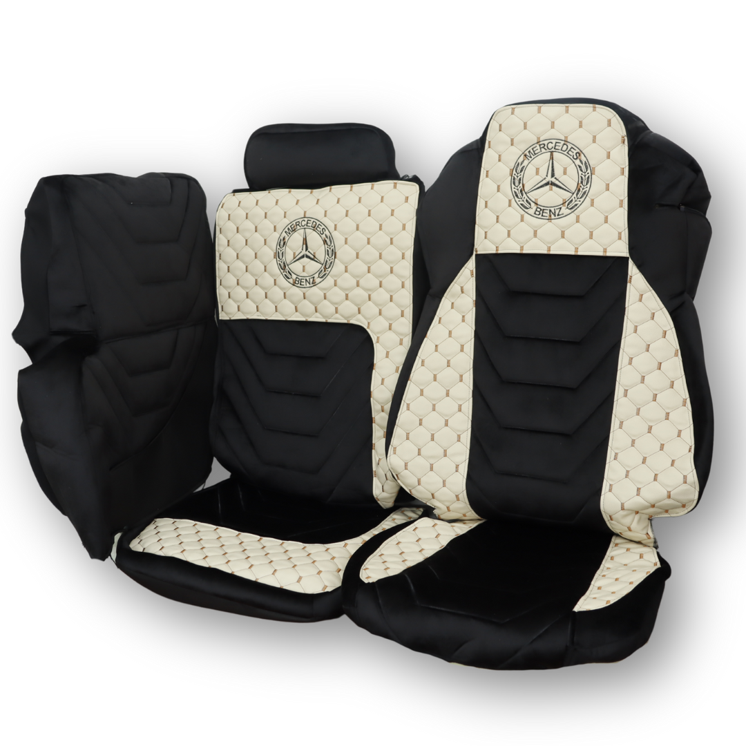 Чохол на сидіння Mercedes Actros EURO 6 з диваном Чохол на сидіння Mercedes Actros EURO 6 з диваном