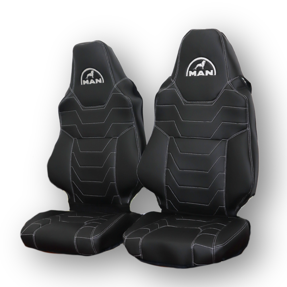 Чохол на сидіння MAN TGX,TGA,TGL,TGM,TGS; (2017) 1 ремінь водій, чорна шкіра Чохол на сидіння MAN TGX,TGA,TGL,TGM,TGS; (2017) 1 ремінь водій, чорна шкіра