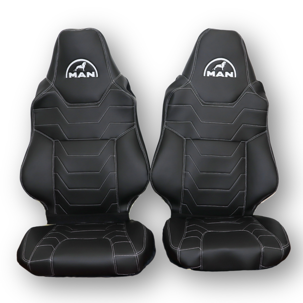 Чохол на сидіння MAN TGX,TGA,TGL,TGM,TGS; (2017) 1 ремінь водій, чорна шкіра Чохол на сидіння MAN TGX,TGA,TGL,TGM,TGS; (2017) 1 ремінь водій, чорна шкіра